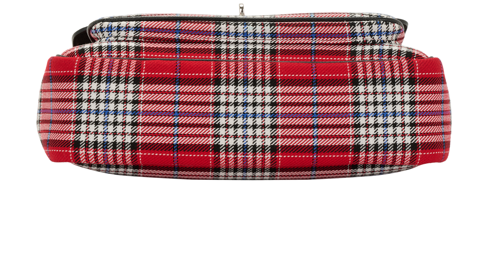 Tartan Darley, &pound;320, Handbags, Black/Red, Fabric/Leather, Top view